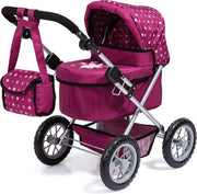 Bayer Design - Trendy - Dolls Pram - Pink - Limolin 
