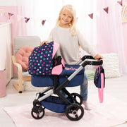 Bayer Design - Xeo - Doll Pram - Star Pattern - Limolin 