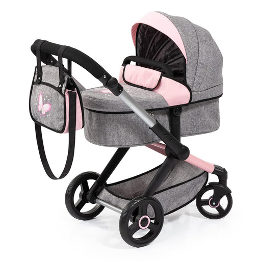 Bayer Design - Xeo - Dolls Pram - Grey - Limolin 