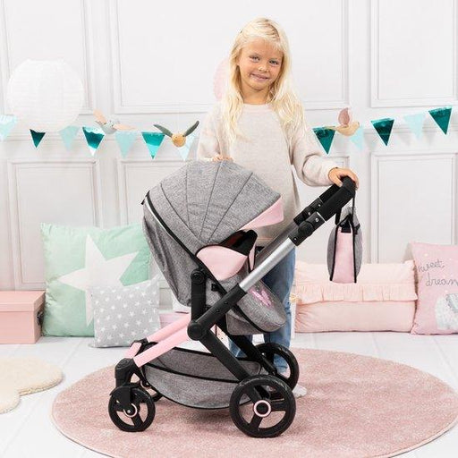 Bayer Design - Xeo - Dolls Pram - Grey - Limolin 