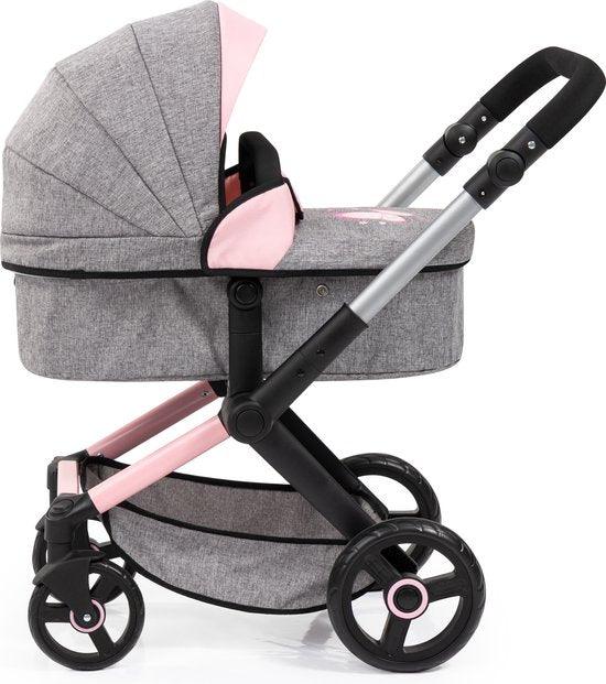 Bayer Design - Xeo - Dolls Pram - Grey - Limolin 
