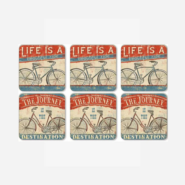 Pimpernel - Beautiful Ride Coasters 4x4" (Set of 6)
