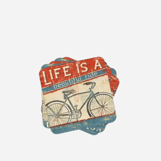 Pimpernel - Beautiful Ride Coasters 4x4" (Set of 6)