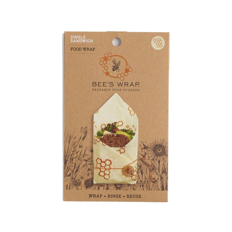 Bees Wrap - Bee-Hive Sandwich Wrap 32.5cm/13" Honeycomb - Limolin 