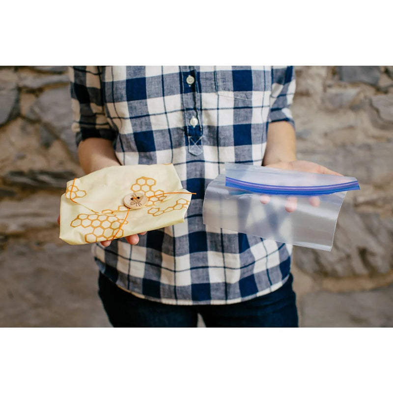 Bees Wrap - Bee-Hive Sandwich Wrap 32.5cm/13" Honeycomb - Limolin 