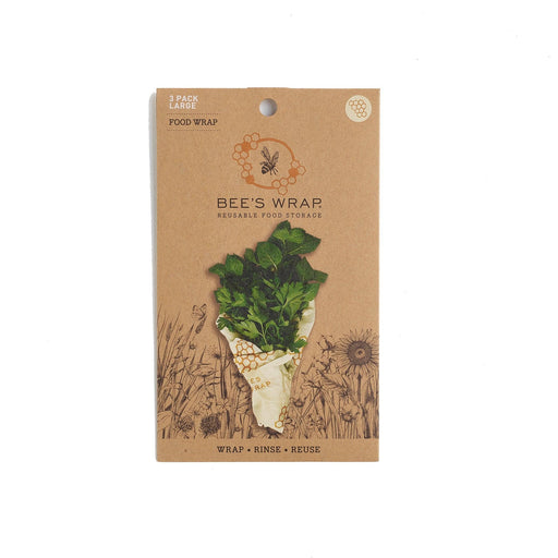 Bees Wrap - Bee-Hive Wrap Set 3/St 32.5X35cm/13X14" Honeycomb - Limolin 