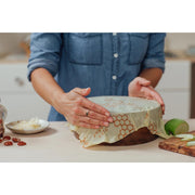 Bees Wrap - Bee-Hive Wrap Set 3/St 32.5X35cm/13X14" Honeycomb - Limolin 