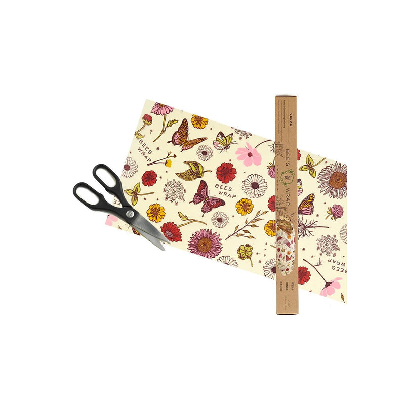 Bees Wrap - MEADOW MAGIC Food wrap Roll 35.5x133cm/14x52" Plant-Based - Limolin 