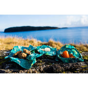 Bees Wrap - OCEAN Wrap Set 3/ST Assorted Sizes Ocean Blue - Limolin 