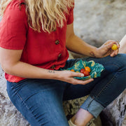 Bees Wrap - OCEAN Wrap Set 3/ST Assorted Sizes Ocean Blue - Limolin 