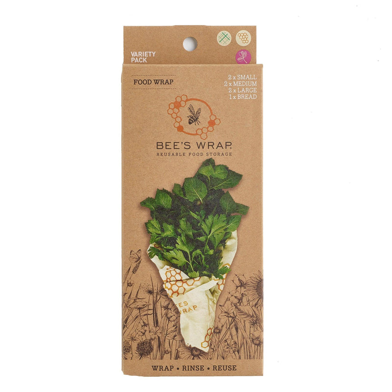 Bees Wrap - Variety Pack Wrap 7/ST Assorted Size/Design - Limolin 