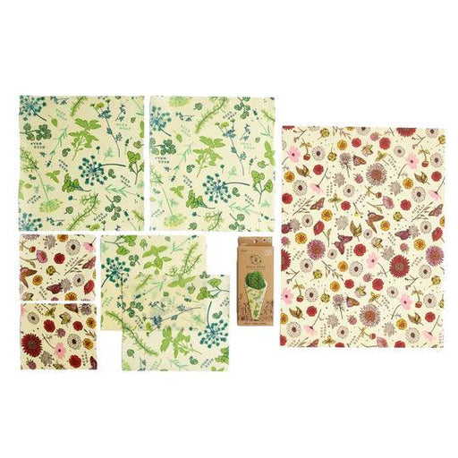 Bees Wrap - Variety Pack Wrap 7/St Assorted Size/Design Plant-Based - Limolin 