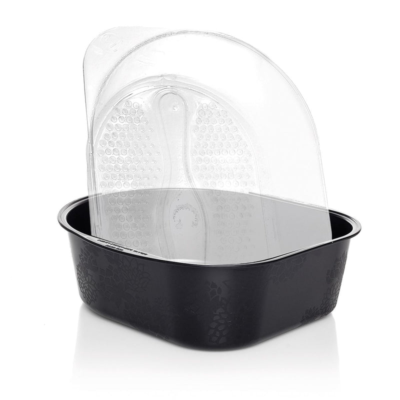Belava - Pedicure Tub With 20 Disposable Liners Black - Limolin 