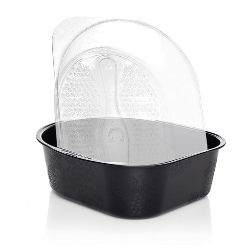 Belava - Pedicure Tub With 20 Disposable Liners Black - Limolin 