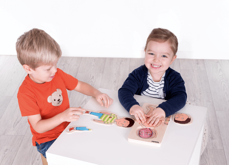 Beleduc - Body - Puzzle - Girl - Limolin 