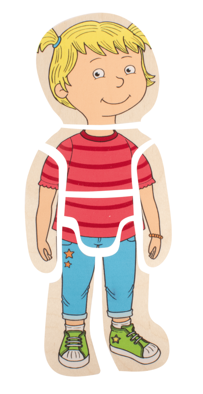 Beleduc - Body - Puzzle - Girl - Limolin 