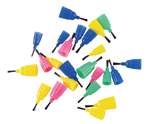 Beleduc - FINGER PAINT BRUSH (24PCS/4 ASST) - Limolin 