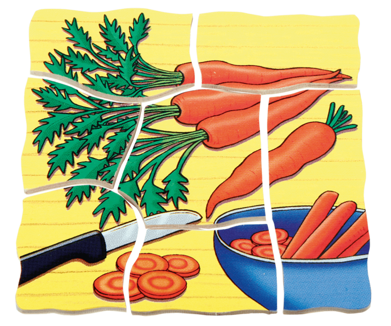 Beleduc - Layer Puzzle - Carrot - Limolin 