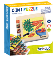 Beleduc - Layer Puzzle - Carrot - Limolin 
