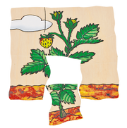 Beleduc - Layer Puzzle - Strawberry - Limolin 