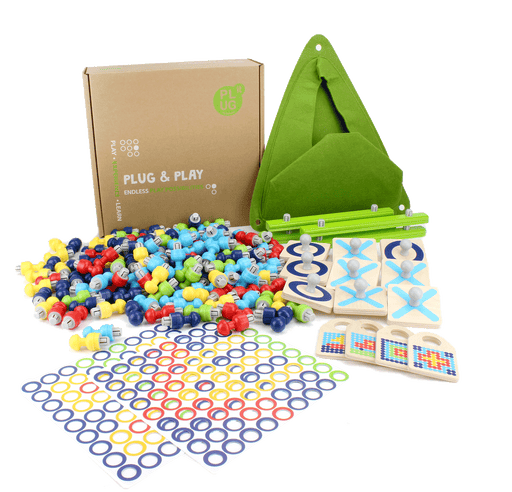 Beleduc - Plug It "Tic Tac Toe" - Limolin 