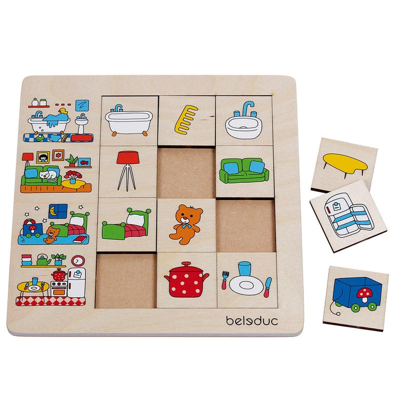 Beleduc - Sorting Set - Our Home - Limolin 