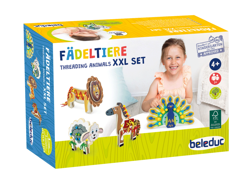 Beleduc - XXL THREAD ANIMALS - Limolin 
