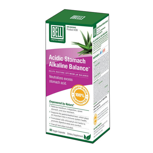 Bell - Acidic Stomach Alkaline Balance - 60 caps - Limolin 