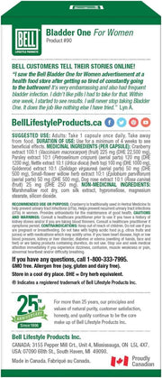 Bell - Bladder One for Women - 60 caps - Limolin 