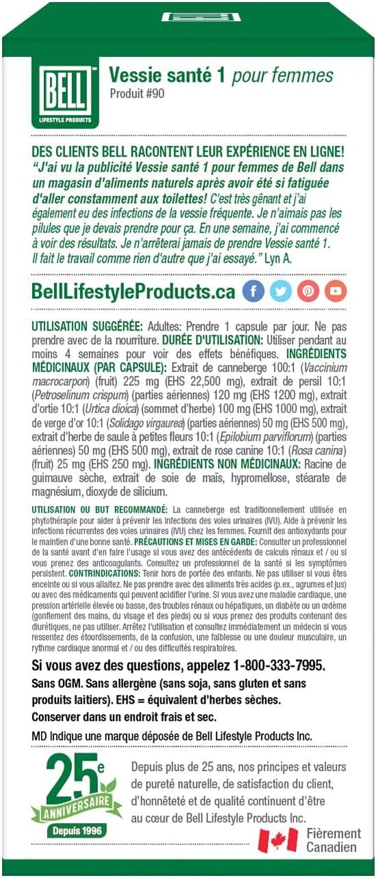 Bell - Bladder One for Women - 60 caps - Limolin 