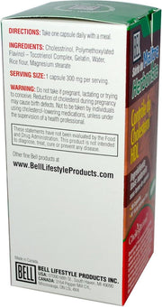 Bell - Cholesterol Control - 30 caps - HDL Cholesterol Management by Bell Lifestyle Products, INC - Limolin 