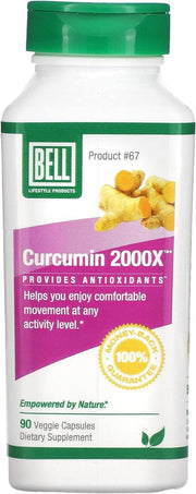 Bell - Curcumin 2000X - 90 caps - Limolin 