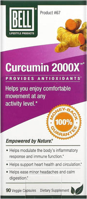 Bell - Curcumin 2000X - 90 caps - Limolin 