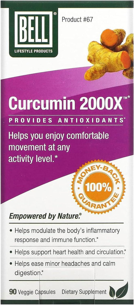 Bell - Curcumin 2000X - 90 caps - Limolin 