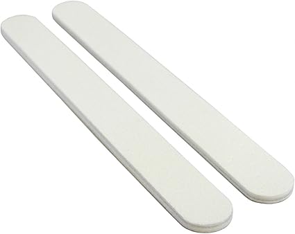 Belmonda - Sani File 80/80 Grit (Lavable/ Washable) Blanc/White/Lime Sanifile 10Pc/Pack - Limolin 