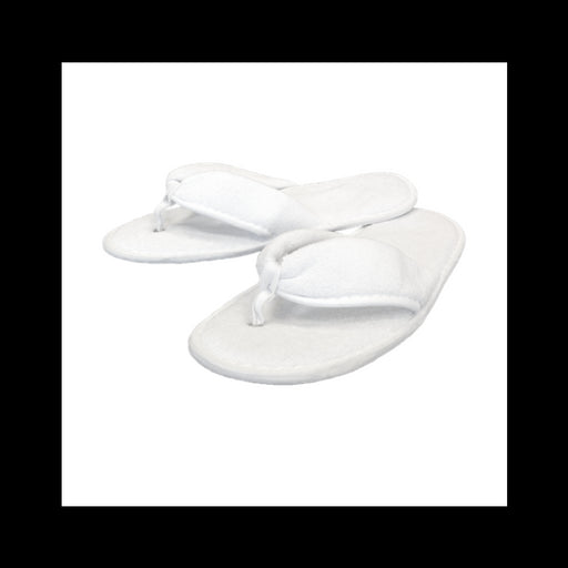 Belmonda - Slippers/Pantoufles Thong (Blanc/ White) - Limolin 