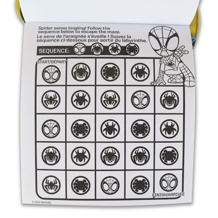 Bendon - SPIDEY & AMAZING FRIENDS - IMAGINE INK MAGIC INK PICTURES - BILINGUAL - Limolin 