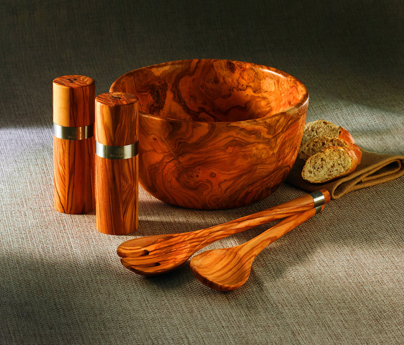 Berard - ACERO Salad Server Set 30cm/12", Olivewood 2pc Set - Limolin 