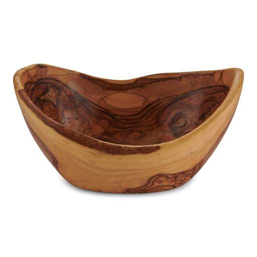 Berard - Bowl ",Rustic", Oval 25cm/10", Olivewood - Limolin 