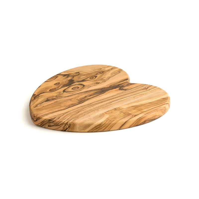 Berard - Cutting Board, Heart,22x21x1.6cm/8.66x8.27x0.63", Olivewood - Limolin 