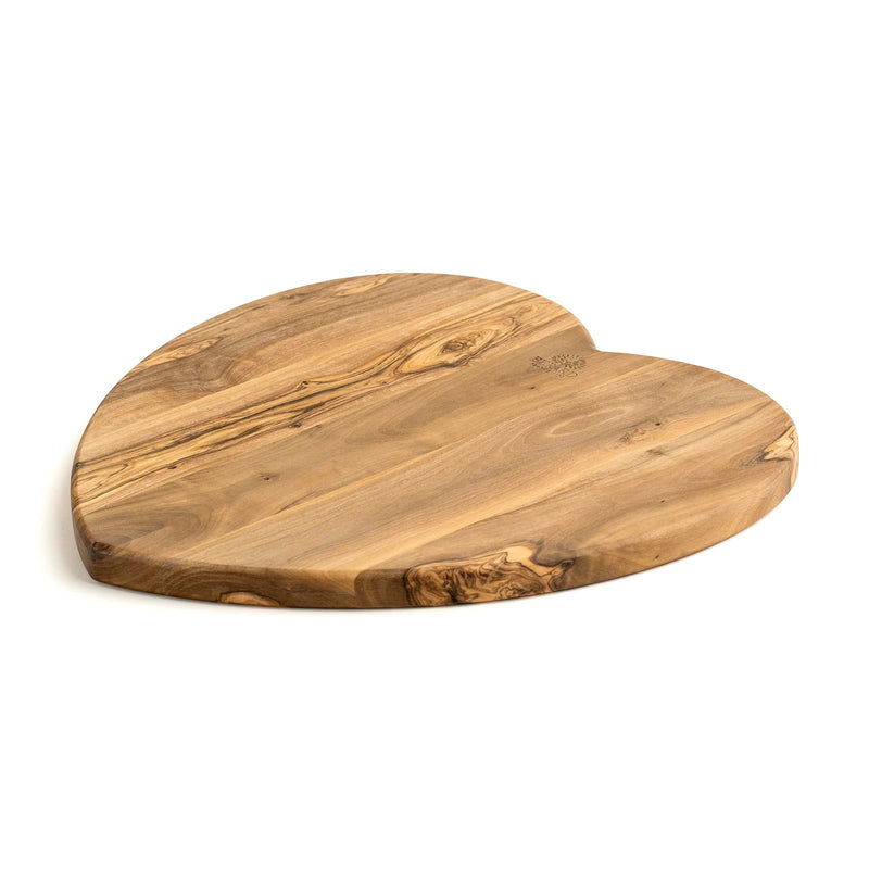 Berard - Cutting Board, Heart, 28x17x1.6cm/11x6.7x0.63", Olivewood - Limolin 