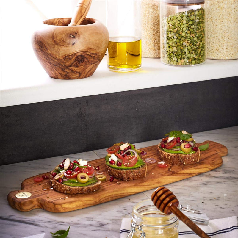 Berard - Cutting Board RACINE Medium 42x14x1.7cm Olive Wood - Limolin 
