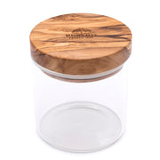 Berard - Glass Jar w/Lid 10x11cm /4x4.25", 0.4L/13.5oz Olivewood - Limolin 
