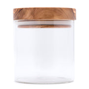 Berard - Glass Jar w/Lid 10x11cm /4x4.25", 0.4L/13.5oz Olivewood - Limolin 