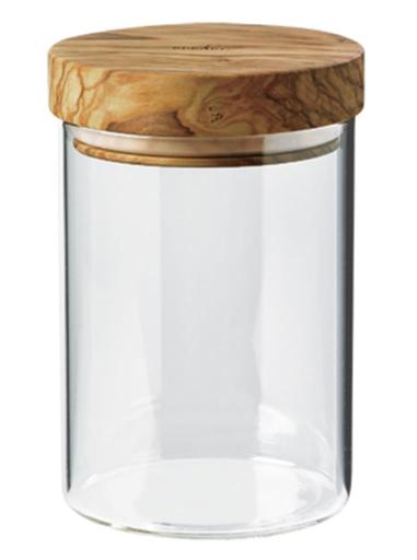 Berard - Glass Jar w/Lid 10x15cm /4x6" 0.6L/20oz Olivewood /4x6" 0.6L/20oz Olivewood - Limolin 