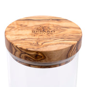 Berard - Glass Jar w/Lid 10x31cm /4x12.3", 1.5L/51oz Olivewood - Limolin 