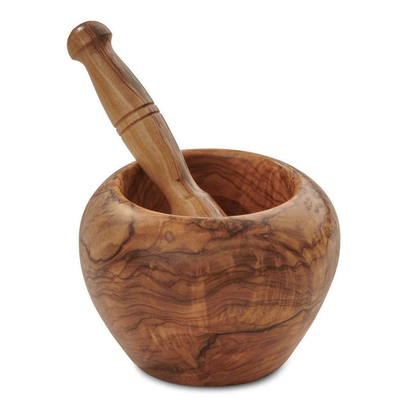 Berard - Mortar & Pestle Set 13cm/5", Olivewood - Limolin 