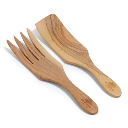 Berard - SAUERKRAUT Serving Set 22cm 8.6", Olivewood 2pc Set - Limolin 