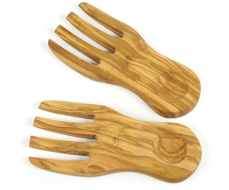 Berard - Salad Hands 19.6cm/7.75", Olivewood 2pc Set - Limolin 