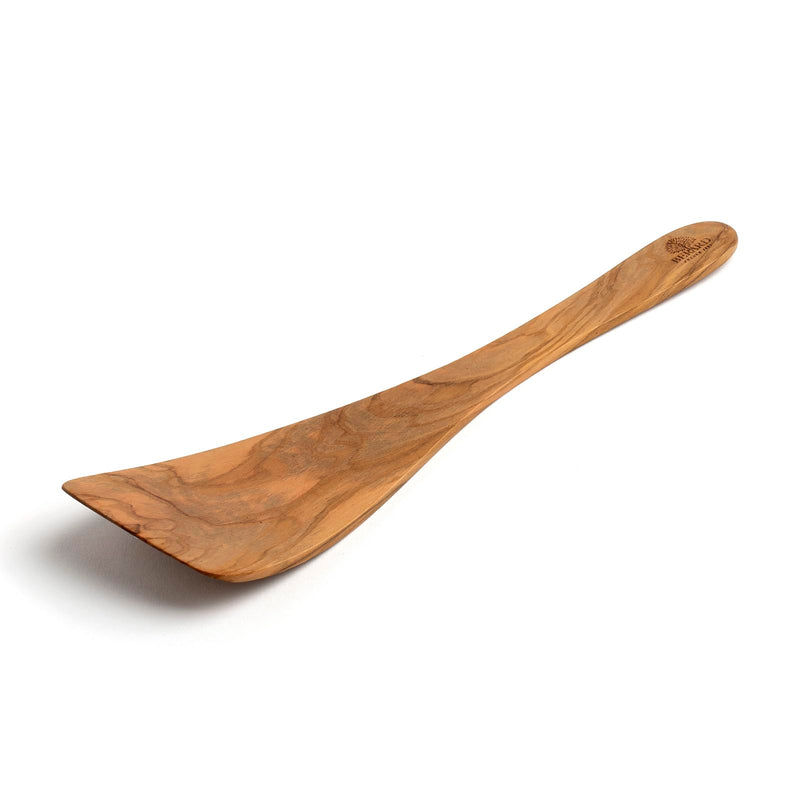 Berard - Spatula Curved 32cm/12.5", Olivewood - Limolin 